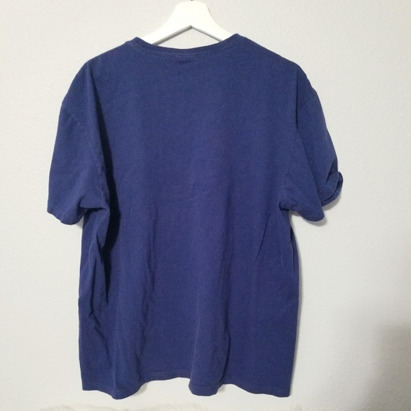 POLO Ralph Lauren blue pocket t shirt Large - Picture 4 of 5
